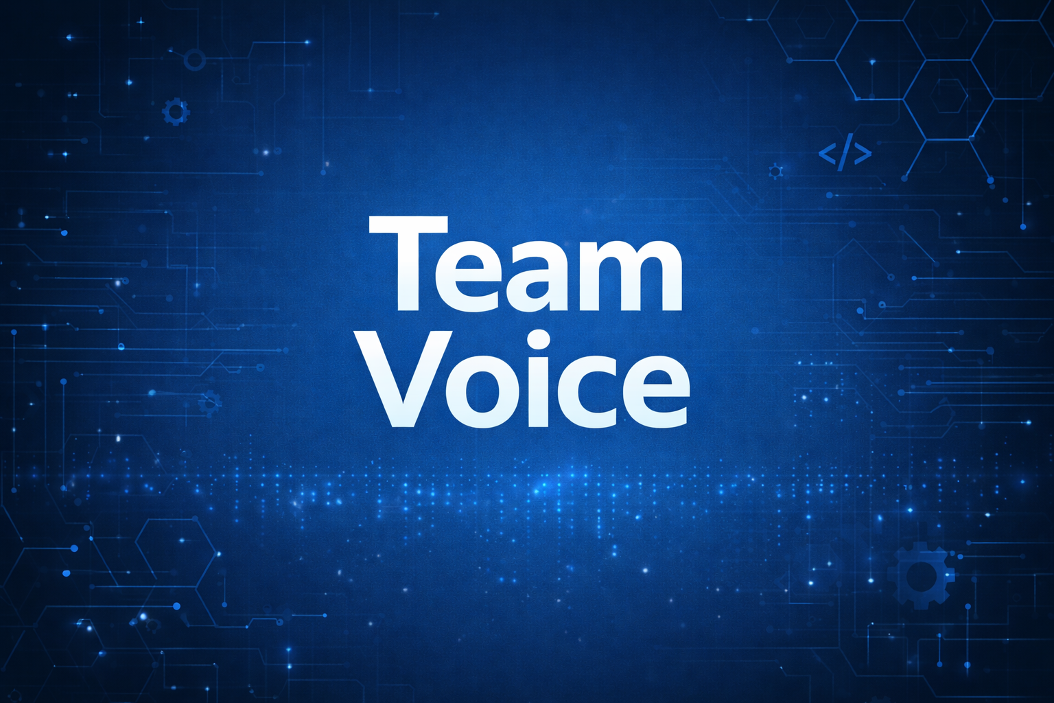 Team Voice app poll interface